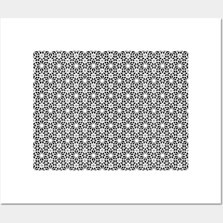 Geometric Star Pattern Posters and Art